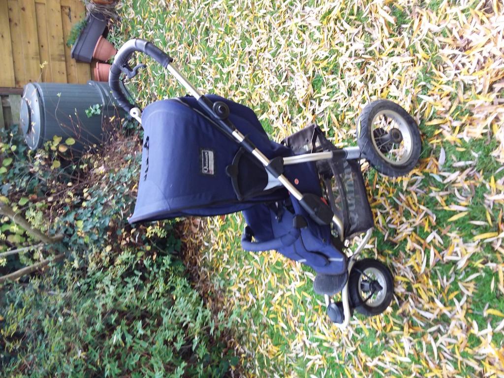 Kinderwagen blauw, merk Quinny Freestyle comfort, Enlèvement, Utilisé, Quinny, Couverture pieds