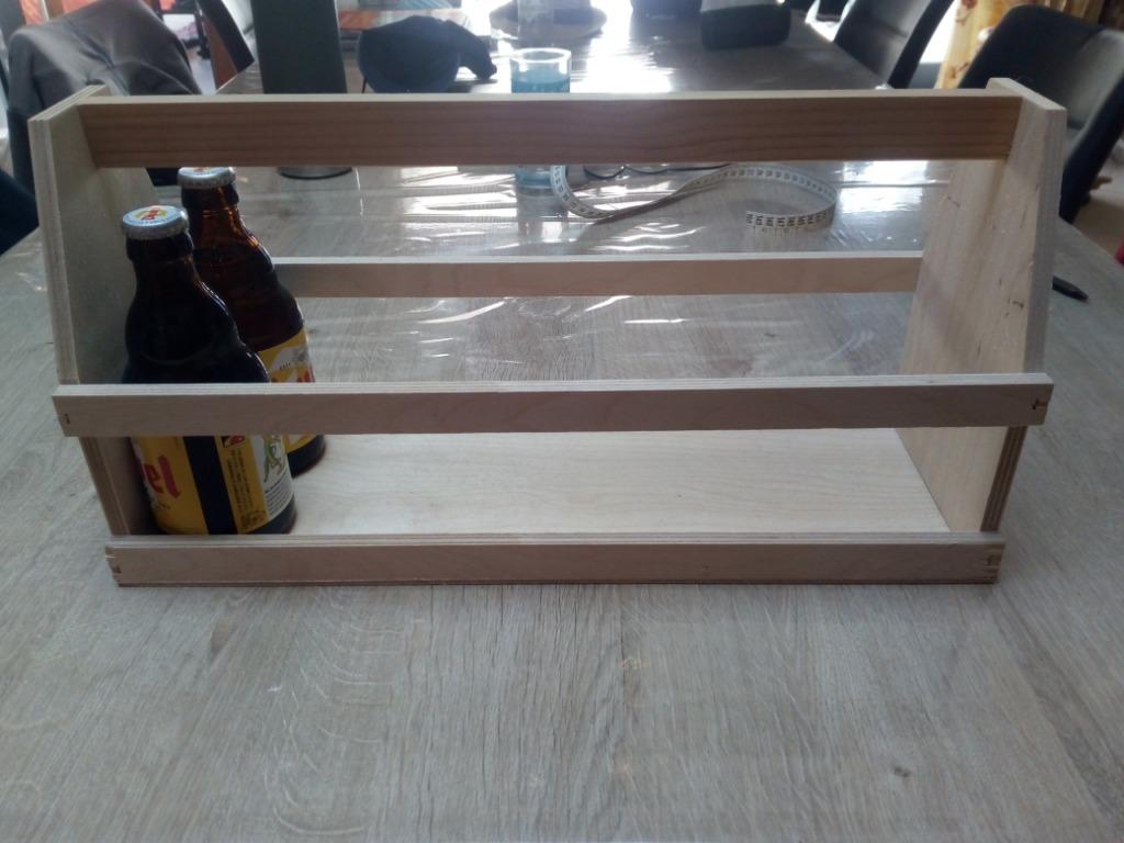 Porte Bouteilles en Bois, Enlèvement, Neuf, Bois