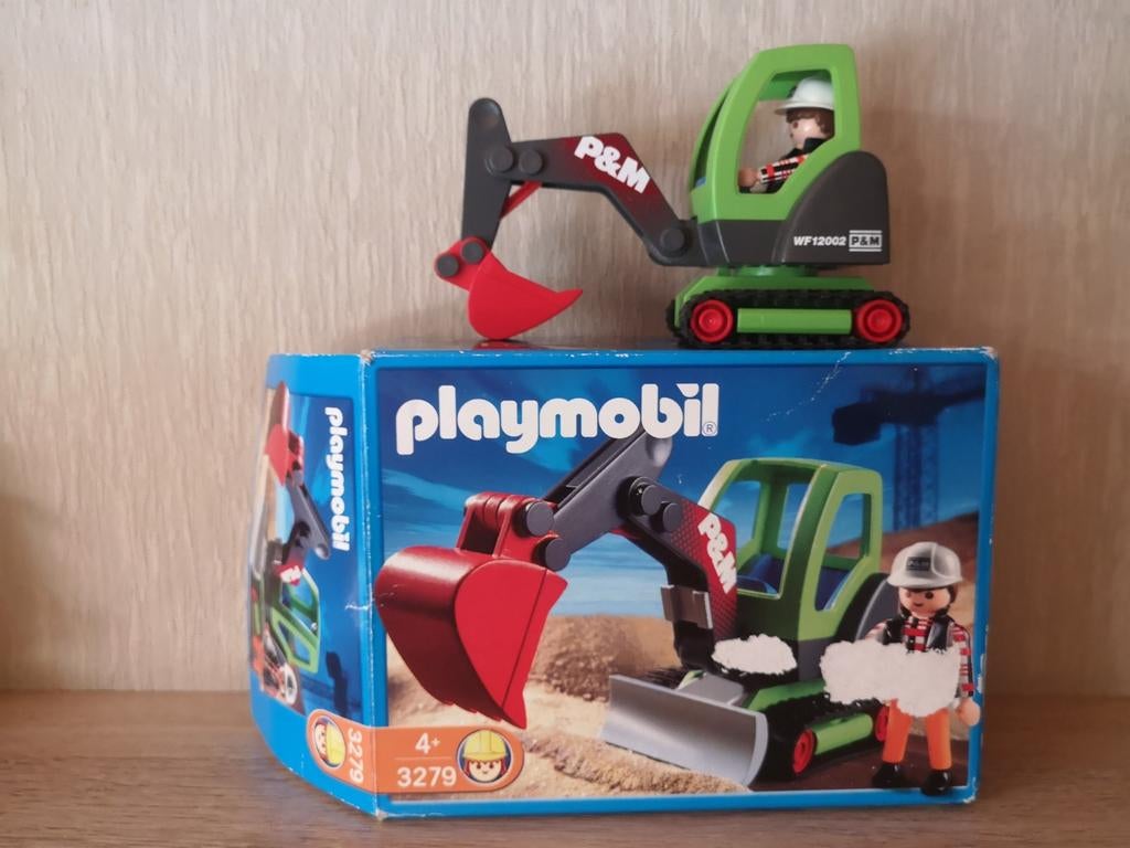 Playmobil graafmachine 3279, Kinderen en Baby's, Speelgoed | Playmobil, Ophalen of Verzenden