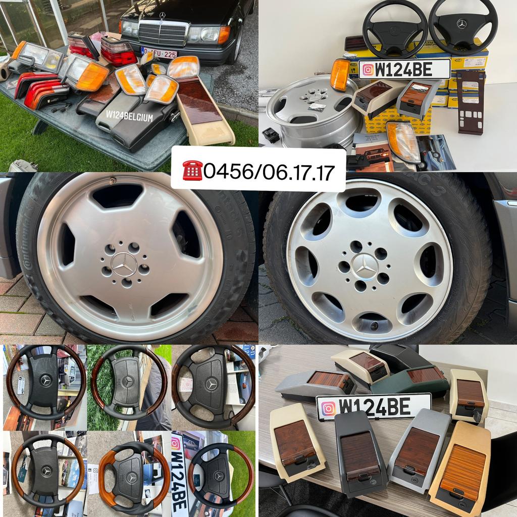 Mercedes w124 w126 w201 onderdelen pieces 250d 320ce 300ce, Enlèvement, Mercedes-Benz