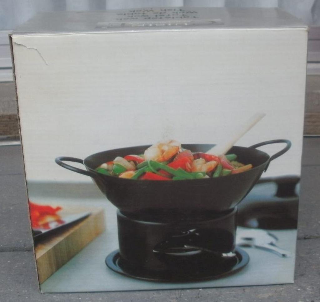 tafelwok, Ophalen of Verzenden, Nieuw, Wok