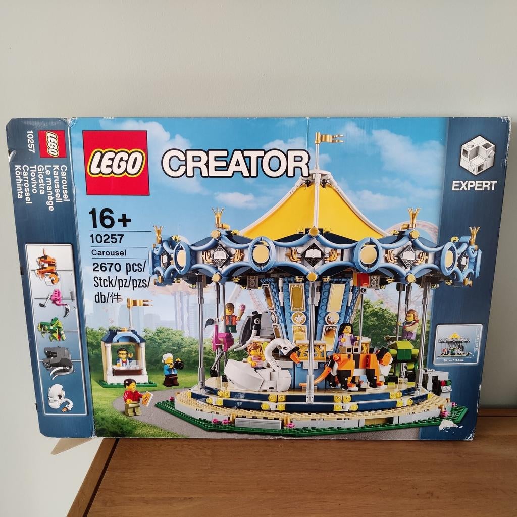 Lego 10257 Creator Expert Draaimolen, Enlèvement ou Envoi, Comme neuf, Ensemble complet, Lego