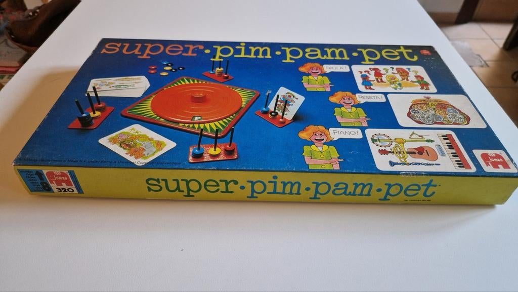 Super Pim Pam Pet Jumbo-spel, Ophalen of Verzenden, Gebruikt, Jumbo