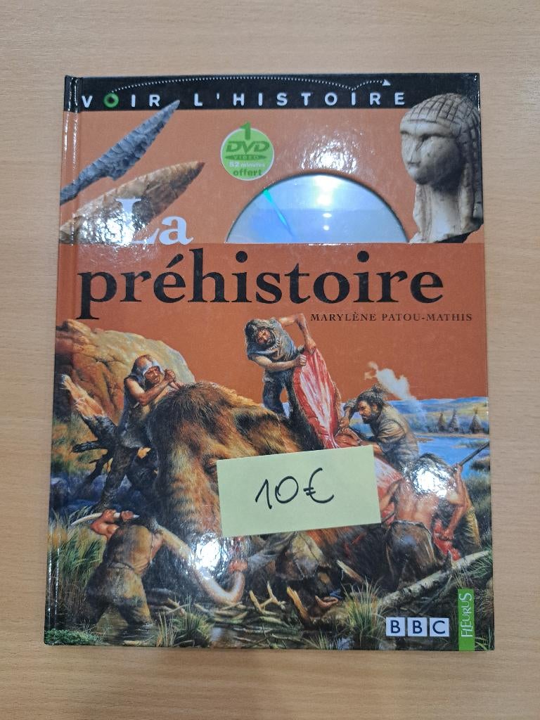 Voir l'Histoire : La préhistoire - Manuel scolaire Eveil, Enlèvement, Neuf, Primaire, Histoire