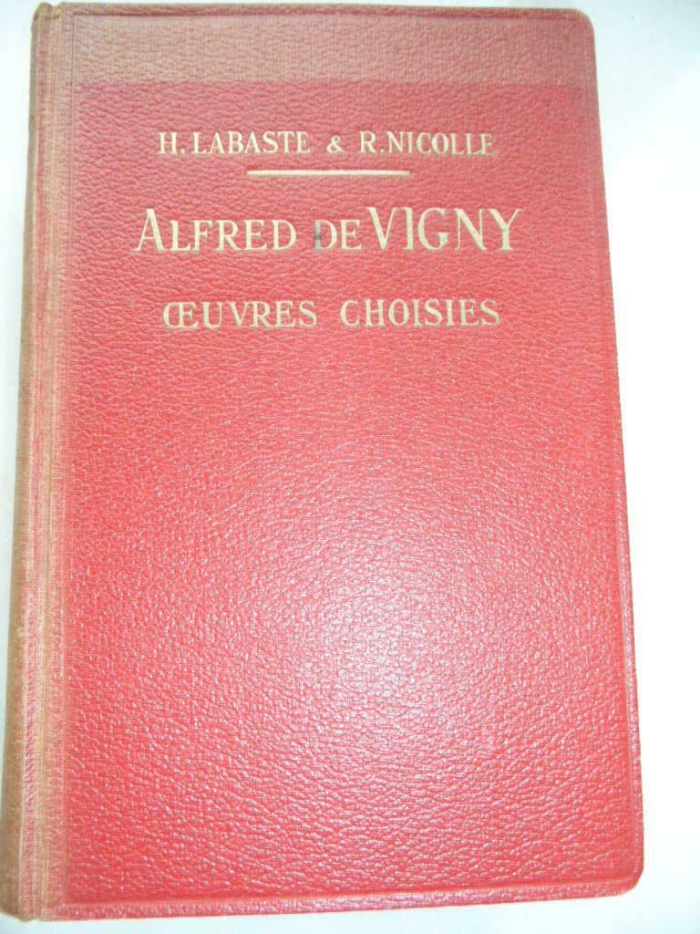 Alfred de Vigny, oeuvres choisies (1930), Boeken, Romans, Gelezen, Europa overig, Ophalen of Verzenden