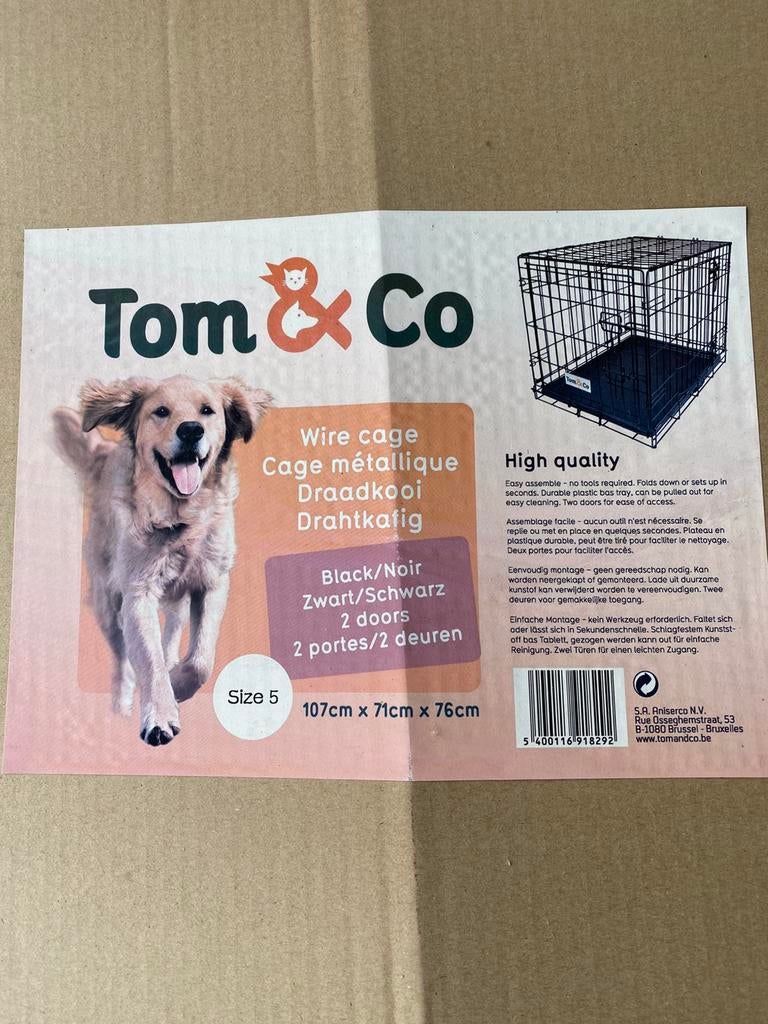 Cage pour grand chien, Animaux & Accessoires, Enlèvement, Utilisé