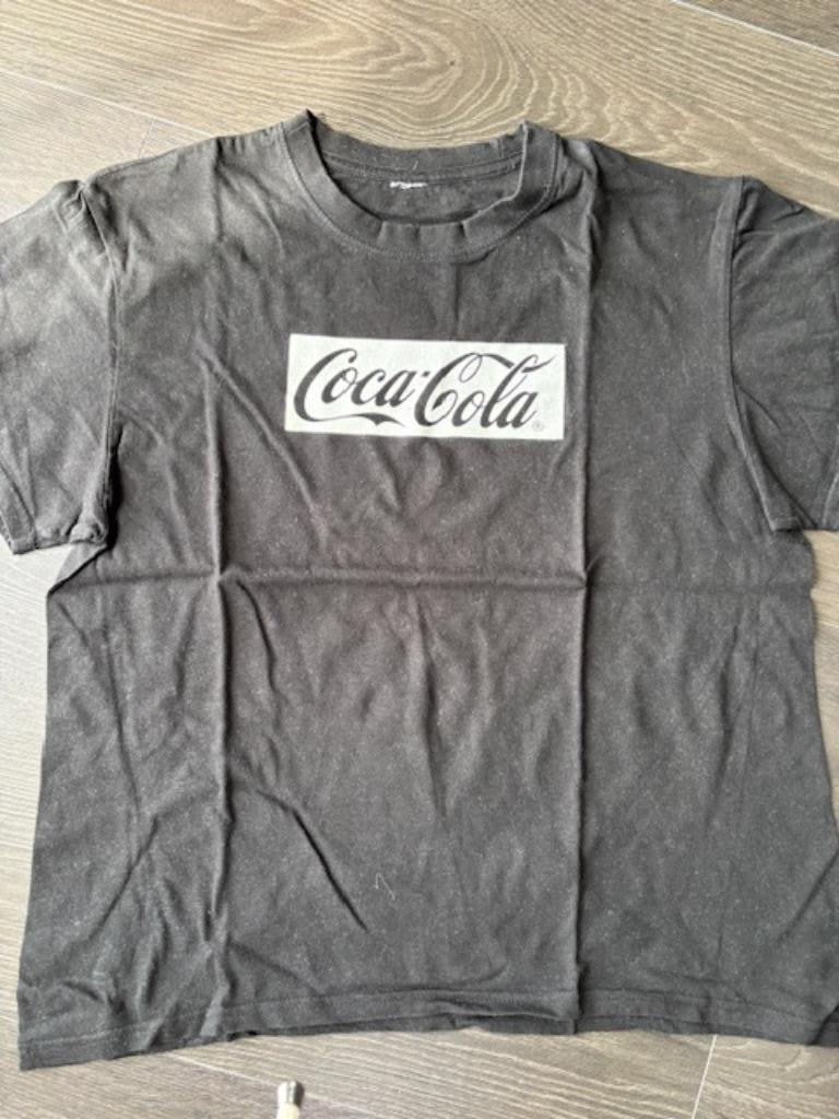T shirt Coca Cola maat M/L, Kleding | Heren, Ophalen of Verzenden, Zo goed als nieuw, Maat 48/50 (M), Zwart