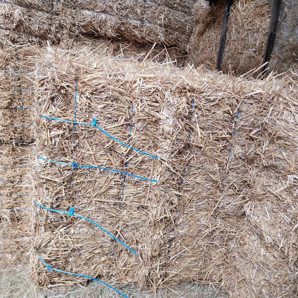 Hooi, stro, Voordroogpakjes, Ophalen