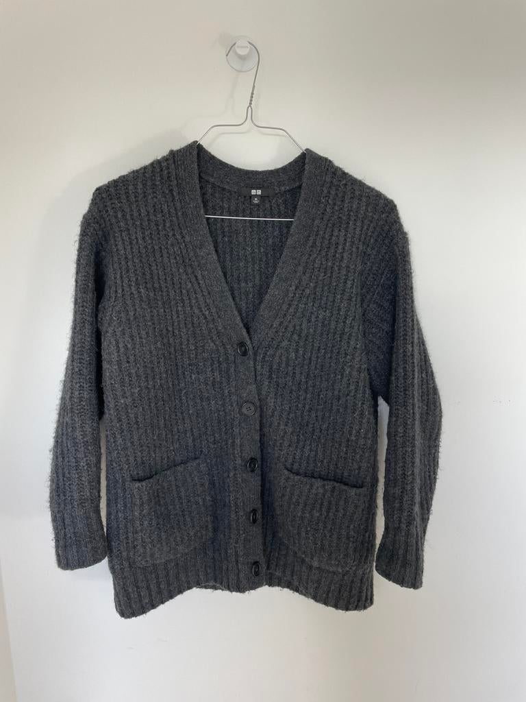 Uniqlo pull XS, Ophalen of Verzenden, Zo goed als nieuw, Maat 38/40 (M), Grijs