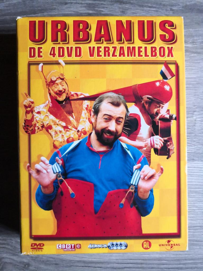 4-disc dvd box Urbanus, Cd's en Dvd's, Ophalen of Verzenden