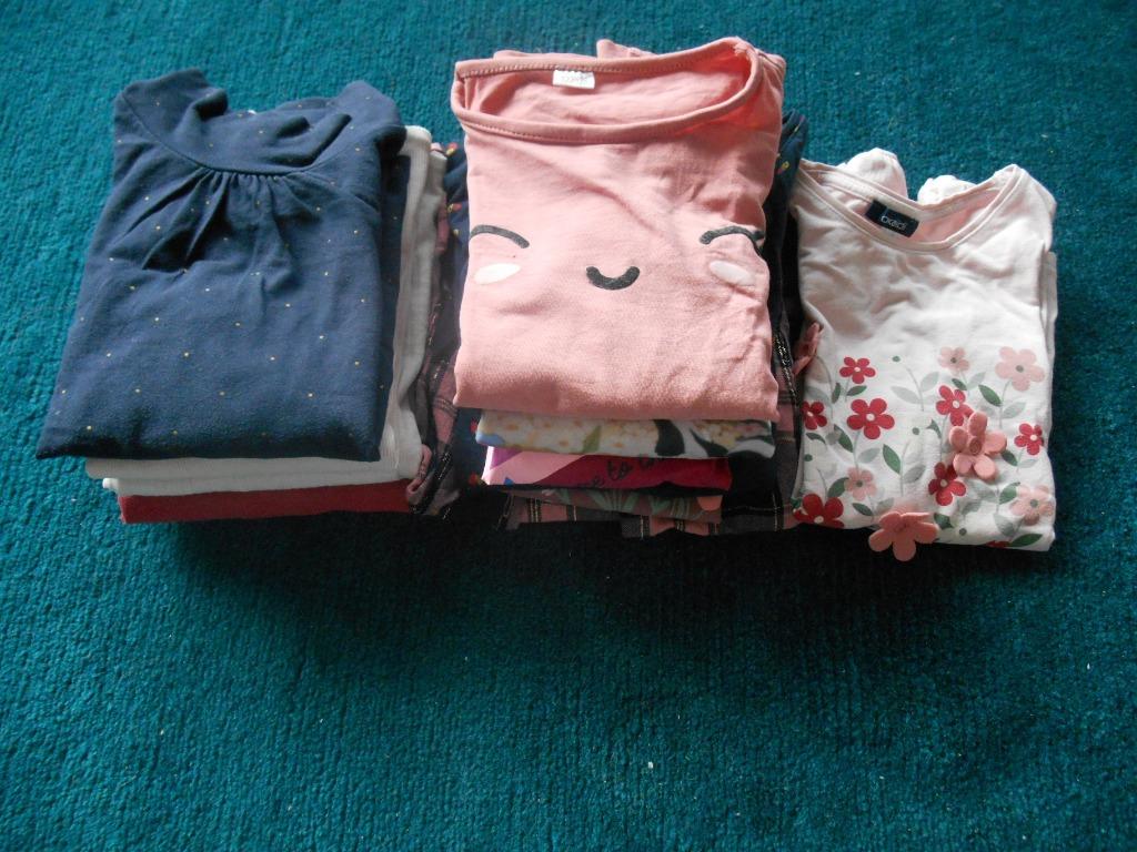 Set van 11 T-shirts met lange mouwen voor 8 jaar oud, Kinderen en Baby's, Ophalen, Gebruikt, Meisje, Buissonnière