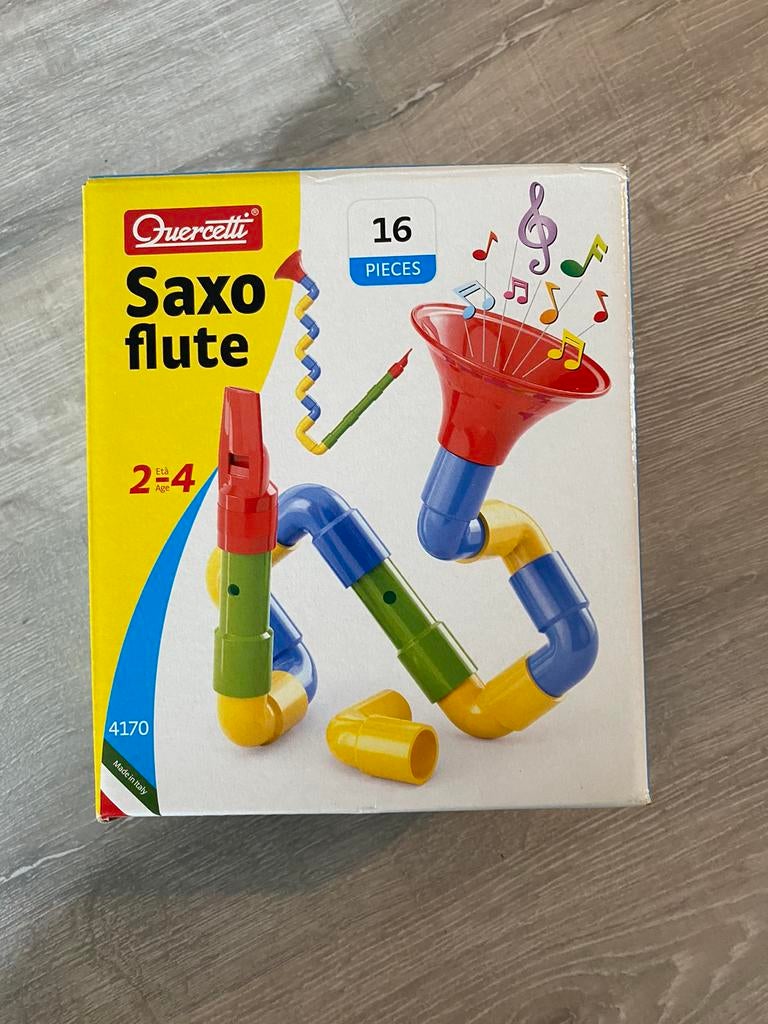 Speelgoed saxoflute 16 stuks, Kinderen en Baby's, Speelgoed | Educatief en Creatief, Ophalen of Verzenden, Nieuw, Bouwen