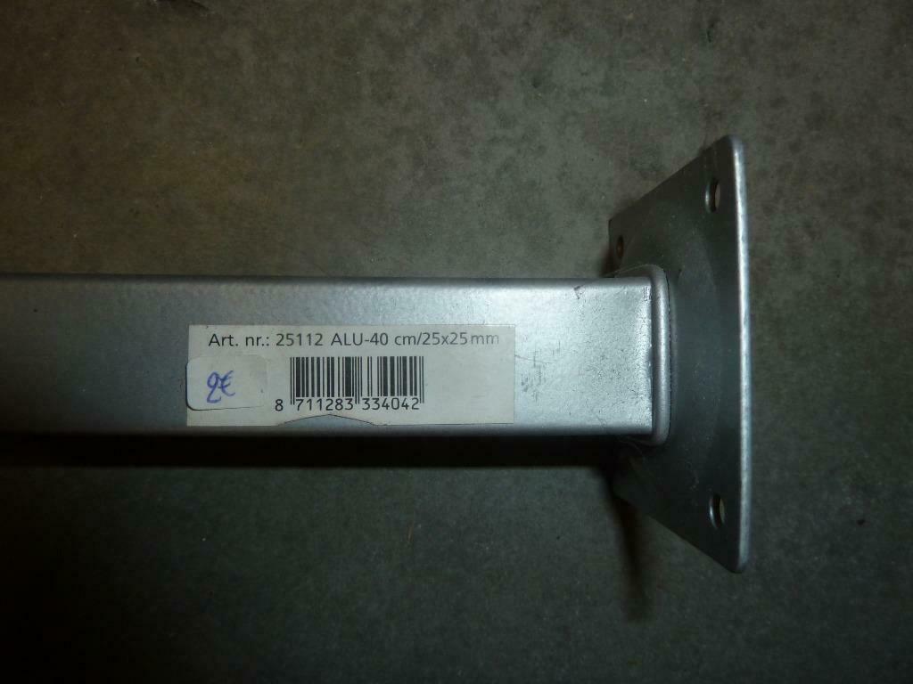 Aluminium poot, Huis en Inrichting, Tafels | Eettafels, Minder dan 50 cm, Nieuw, Minder dan 50 cm, Ophalen of Verzenden