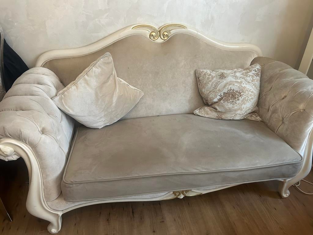 Salon + table, Maison & Meubles, Royal, 150 à 200 cm, Enlèvement, Utilisé