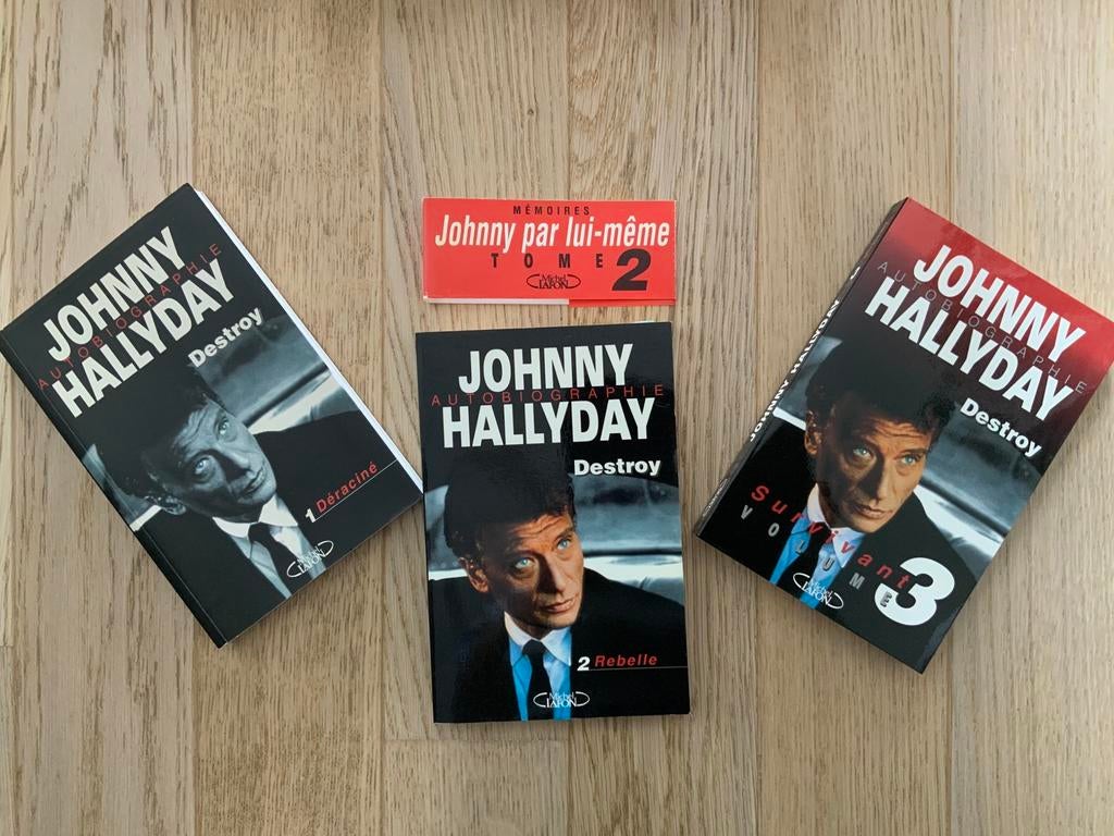 JOHNNY HALLYDAY, Boeken, Ophalen of Verzenden, Zo goed als nieuw