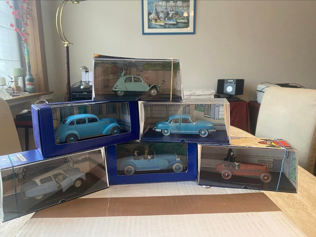 Voitures Tintin 1/43ème, Neuf