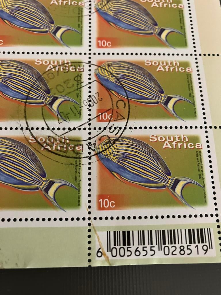 Vel van 25 postzegels ZUID-AFRIKA., Enlèvement ou Envoi