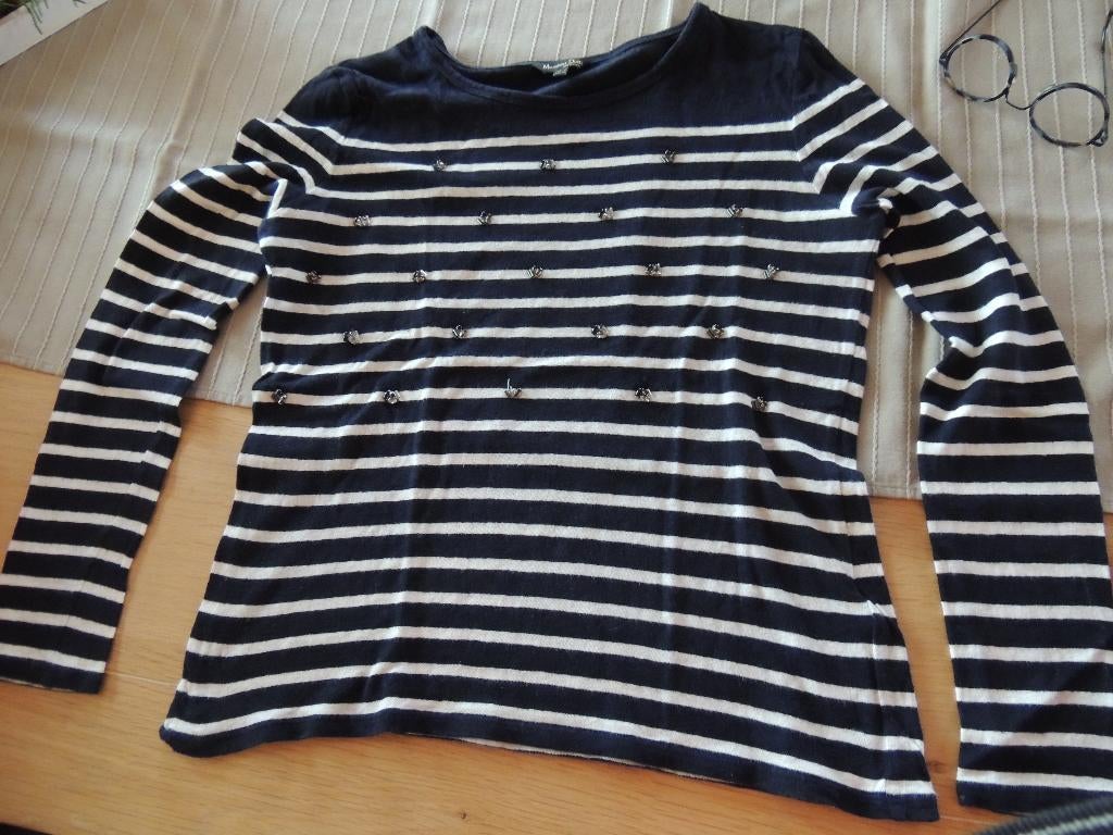 pull - manches longues, Vêtements | Femmes, Pulls & Gilets, Taille 36 (S), Porté, Bleu, Enlèvement ou Envoi