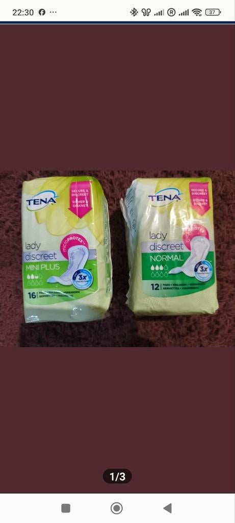 Tena Lady Discreet Normaal en mini plus

2 verpakkingen
Nieu, Ophalen