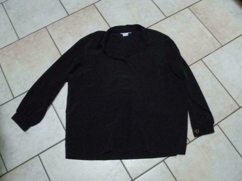 chemisier noir taille 42, Enlèvement ou Envoi, Porté, Taille 42/44 (L), Noir