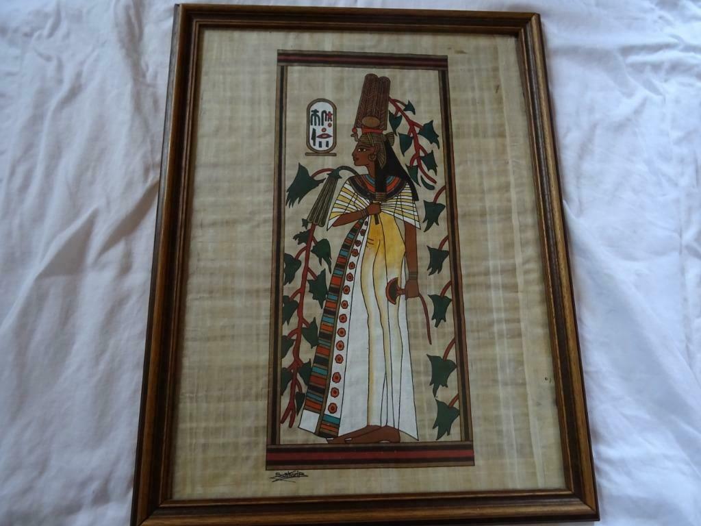 Egyptische papyrus, Ophalen