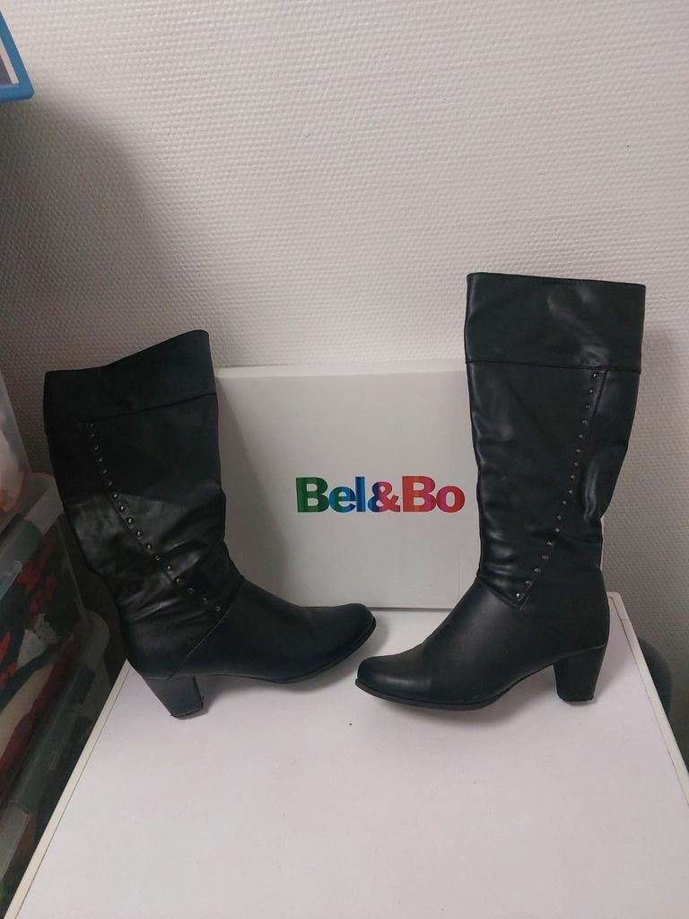 A VENDRE UNE PAIRE DE BOTTES  NOIRES  41, Enlèvement, Comme neuf