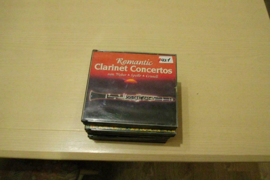 romantic clarinet concertos dubbel cd, Ophalen of Verzenden