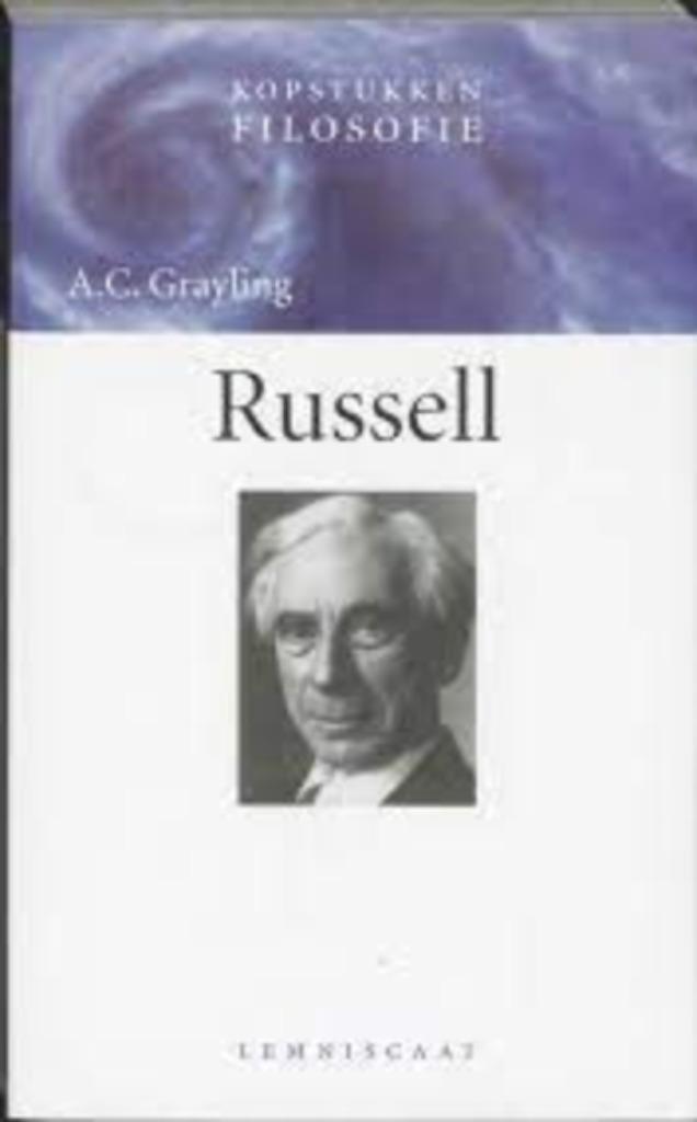 Russell|A.C. Grayling 9056372858, Boeken, Ophalen of Verzenden, Zo goed als nieuw, Logica of Wetenschapsfilosofie, Zie beschrijving