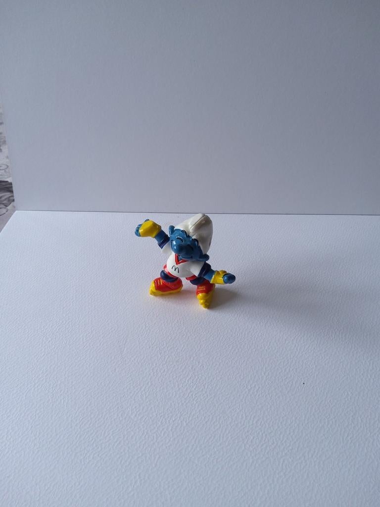McDonald's maakt reclame voor rolsmurf, Ophalen of Verzenden, Zo goed als nieuw, Poppetje, Figuurtje of Knuffel