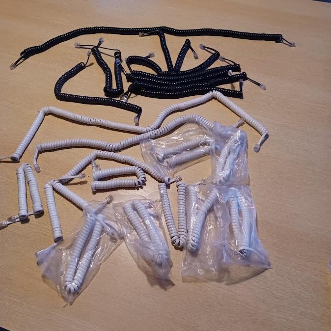 krulsnoeren/ telefoonhoorndraden, Ophalen of Verzenden, Nieuw, Snoer of kabel