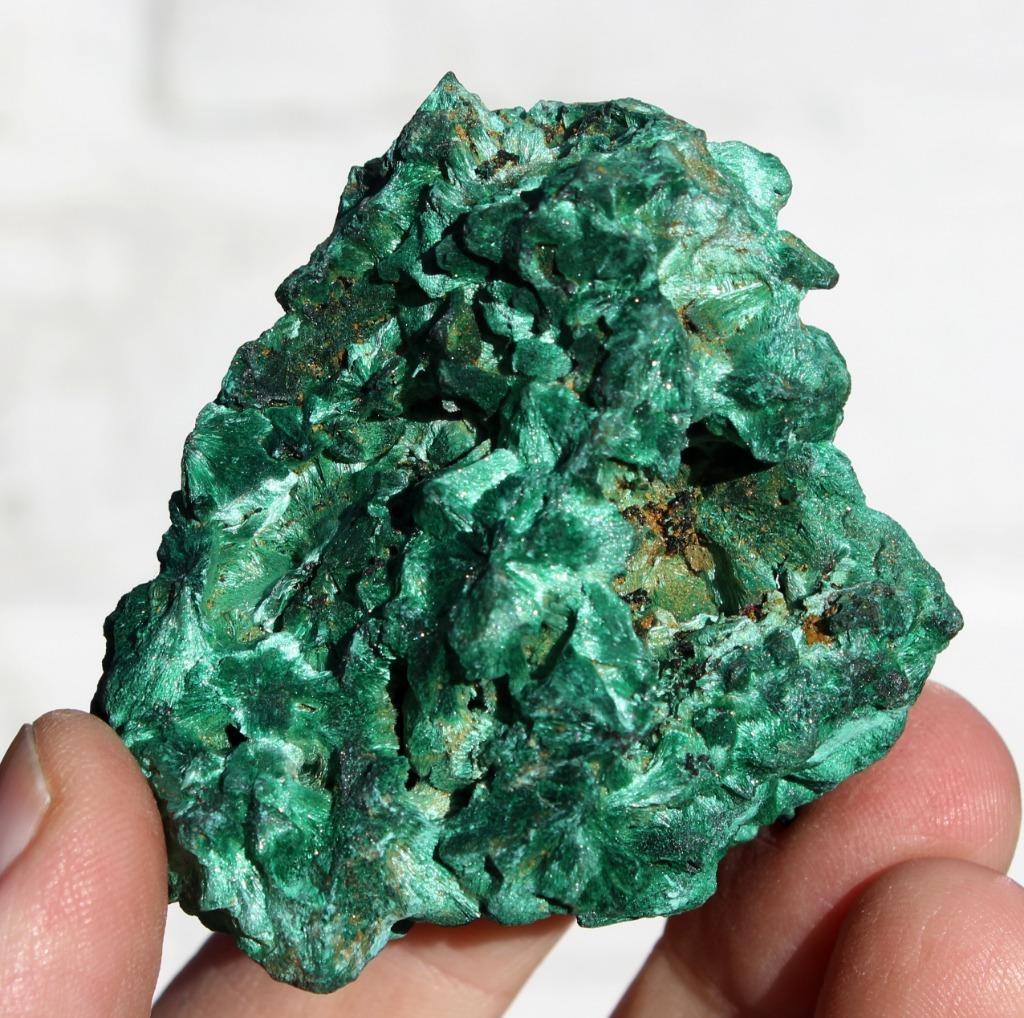 vezel MALACHIET uit LUBUMBASHI in CONGO, Verzamelen, Ophalen of Verzenden, Mineraal