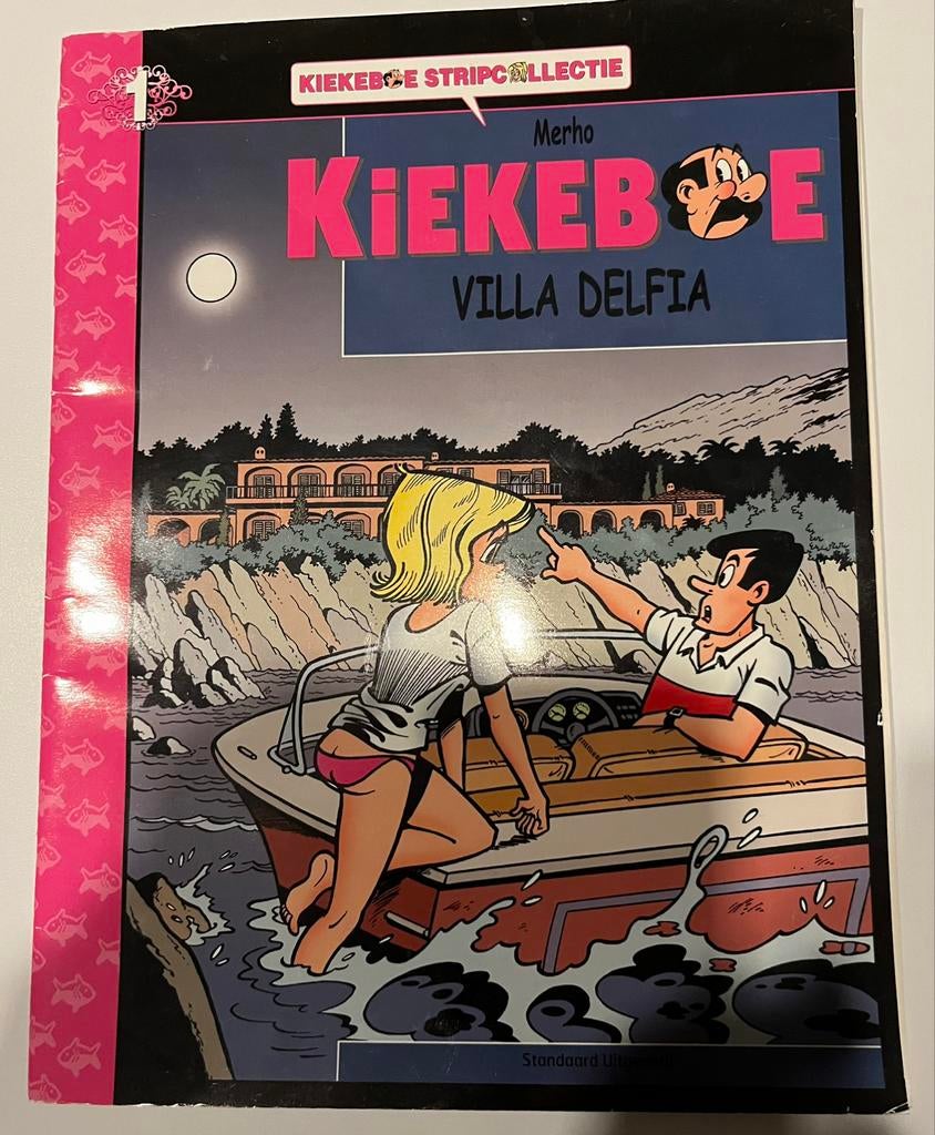 Strip Kiekeboe- Villa Delfia, Enlèvement ou Envoi, Comme neuf