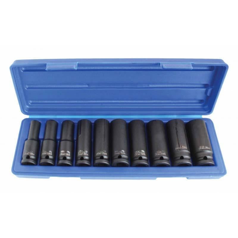 Douilles à chocs hex Profond 10 — 24 mm, hauteur 79 mm, Envoi, Neuf