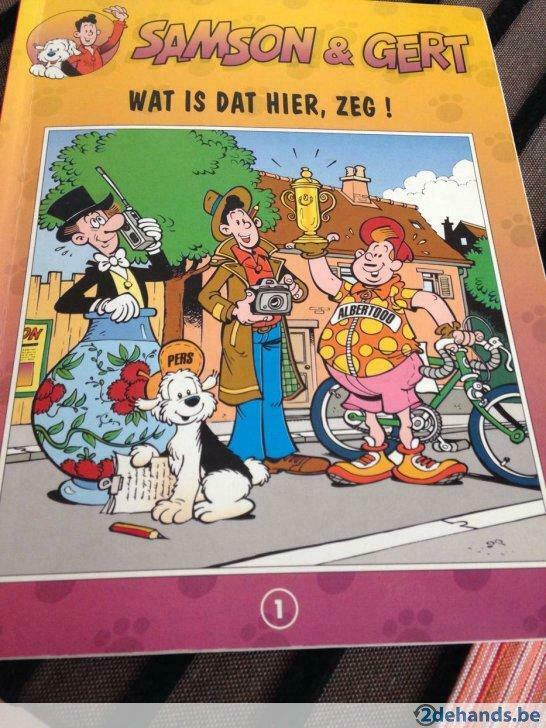 Samson&Gert. Wat is dat hier, zeg! Nr 1, Boeken, Stripverhalen, Gelezen, Ophalen of Verzenden