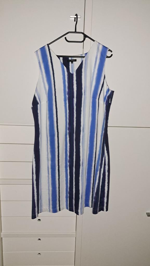 jurk vh merk alliance mt 48 zie tekst, Kleding | Dames, Blauw, Maat 46/48 (XL) of groter, Ophalen of Verzenden, Alliance