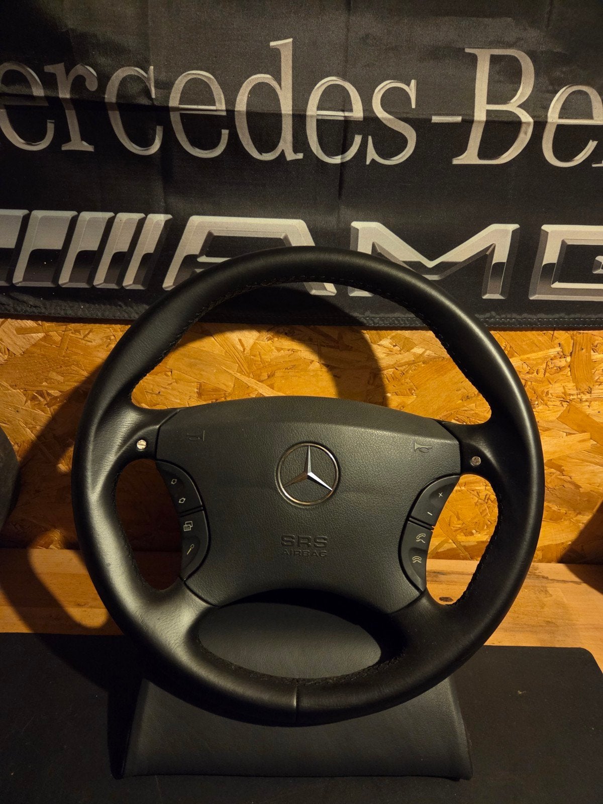 MERCEDES W220 AMG S55 STUURWIEL stuur schakeling S klasse, Ophalen of Verzenden, Gebruikt, Mercedes-Benz