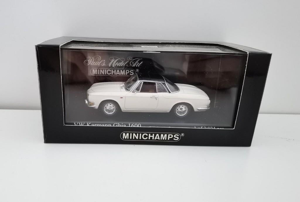 VW KARMANN Ghia 1600 Coupé 1966 1/43 MINICHAMPS Neuve+Boite, Enlèvement ou Envoi, Neuf, Voiture, MiniChamps