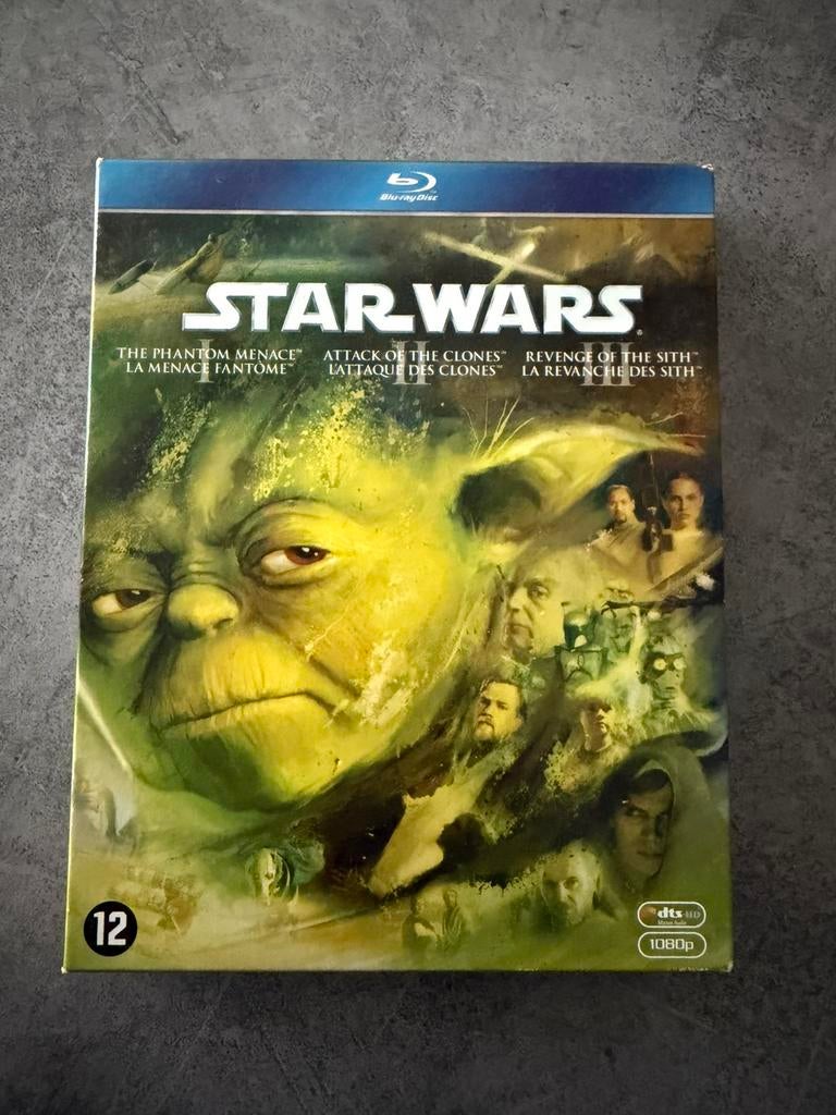 Star wars bluray trilogy box, Ophalen of Verzenden, Zo goed als nieuw