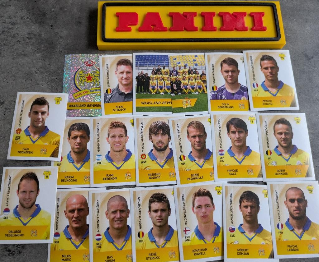 Panini FOOTBALL 2014 20 STICKERS BEVEREN VOETBAL, Verzenden, Nieuw