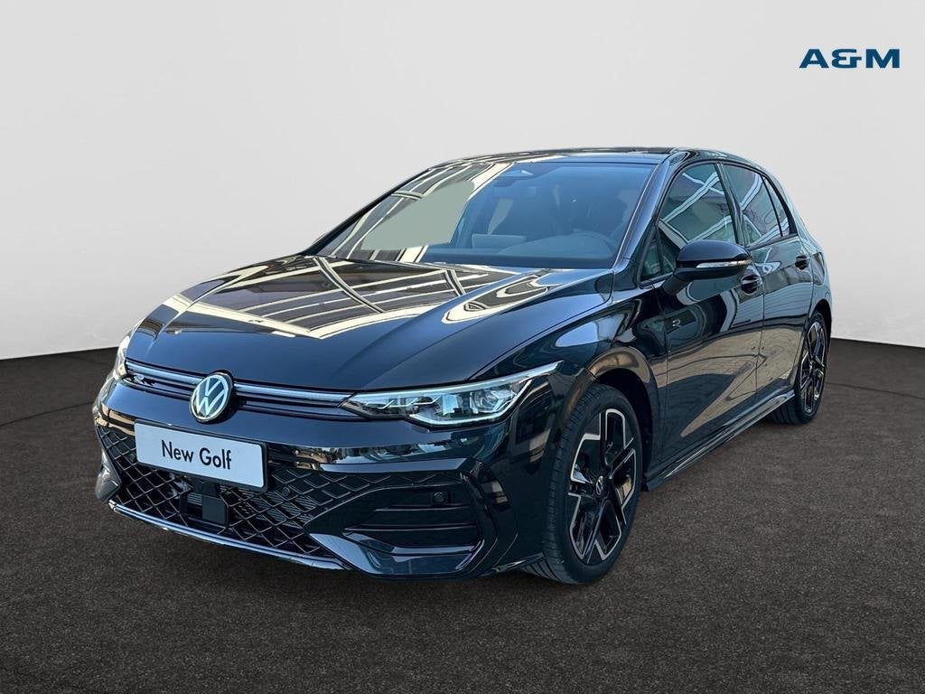 Volkswagen Golf VIII Golf 1.5 eTSI R-Line Business Premium D, Auto's, Automaat, Zwart, Golf, Alarm