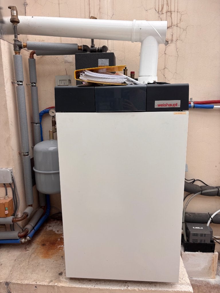 Brûleur TOP (Weishaupt) au mazout pour le chauffage », Enlèvement, Utilisé, 60 à 150 cm, 800 watts ou plus