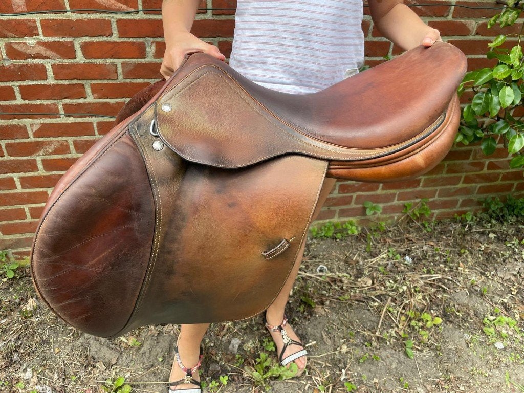Springzadel, Equipe Evolution 18inch, Dieren en Toebehoren, Ophalen, Gebruikt, Springen
