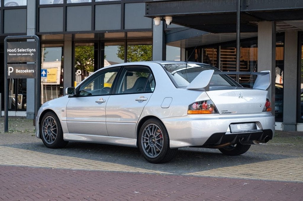 Mitsubishi Lancer Evolution IX MR (bj 2007), Auto's, Mitsubishi, 4 deurs, Zwart, 4 cilinders, Bedrijf