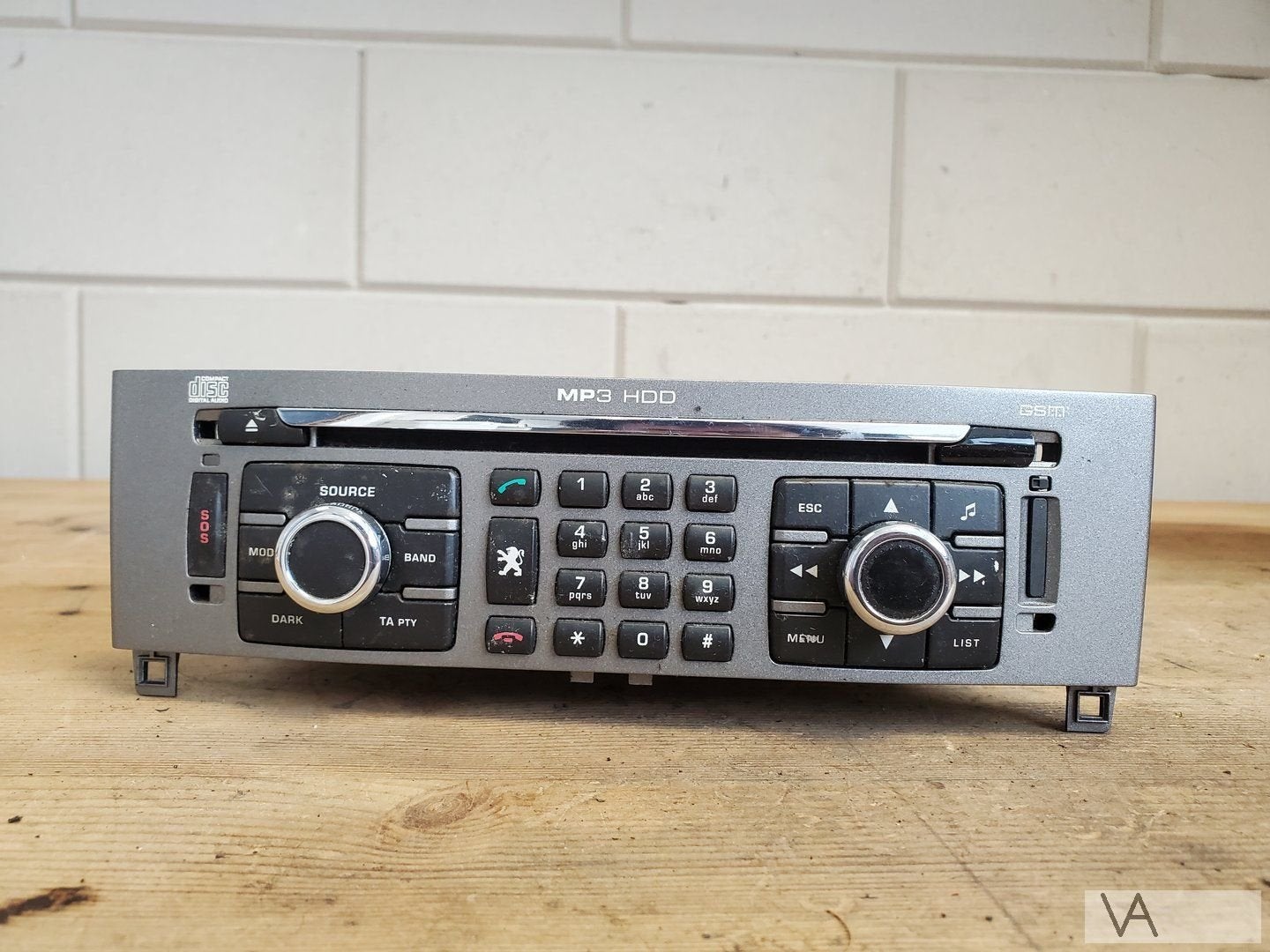 Peugeot 308 navigatie radio rt3 2007 - 2010 96646345xh €100, Autos : Pièces & Accessoires, -, Utilisé, -, Peugeot