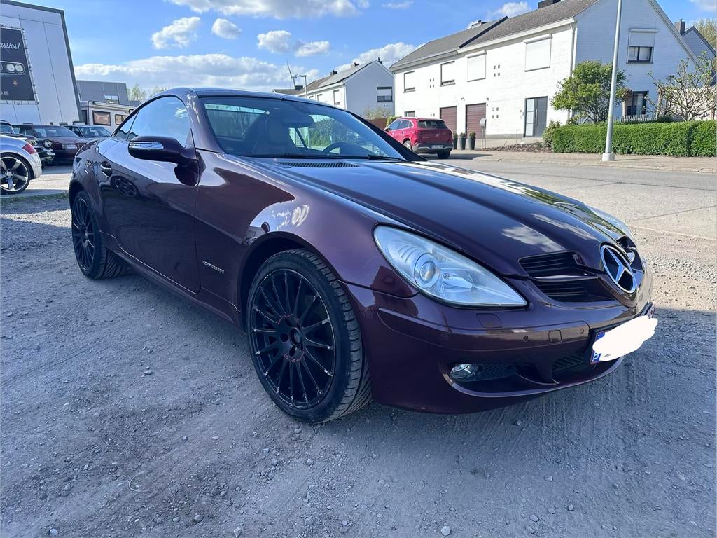 Mercedes SLK 200 Kompressor - 2005 - meeneemprijs!, Autos, Cuir, Achat, 211 g/km, Autres couleurs