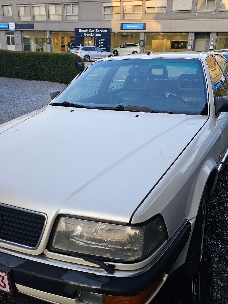 audi v8, Auto's, Audi, 4 deurs, Leder, Particulier, Zilver of Grijs