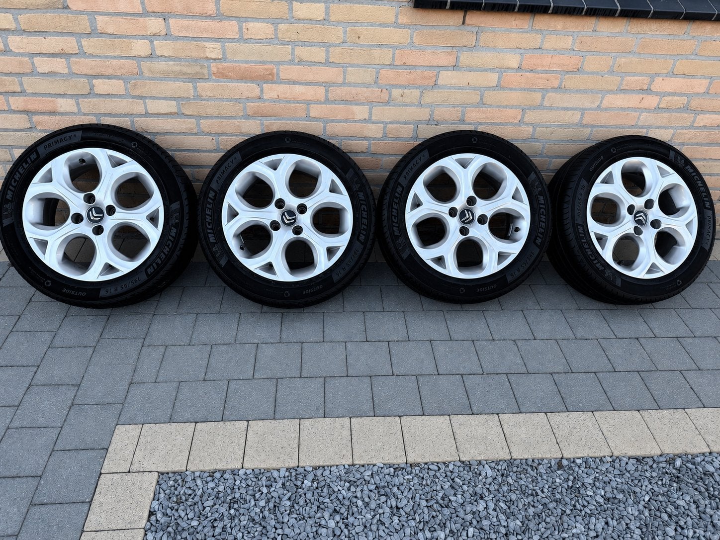 SKN MOTORS Originele Citroën 16”velgen met nieuwe banden, Auto-onderdelen, Banden en Velgen, Ophalen, 16 inch, Band(en)
