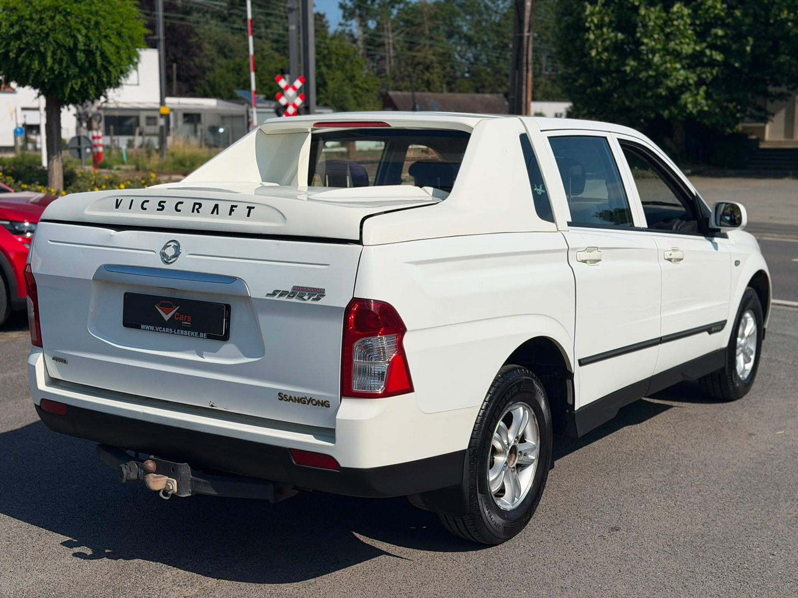 Ssangyong actyon sports pick up automaat airco + keuring vvk, Auto's, SsangYong, Euro 5, Bedrijf, Diesel, Onderhoudsboekje