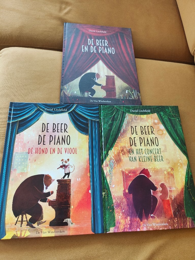 Kinderboeken De beer en de piano, Enlèvement, Neuf