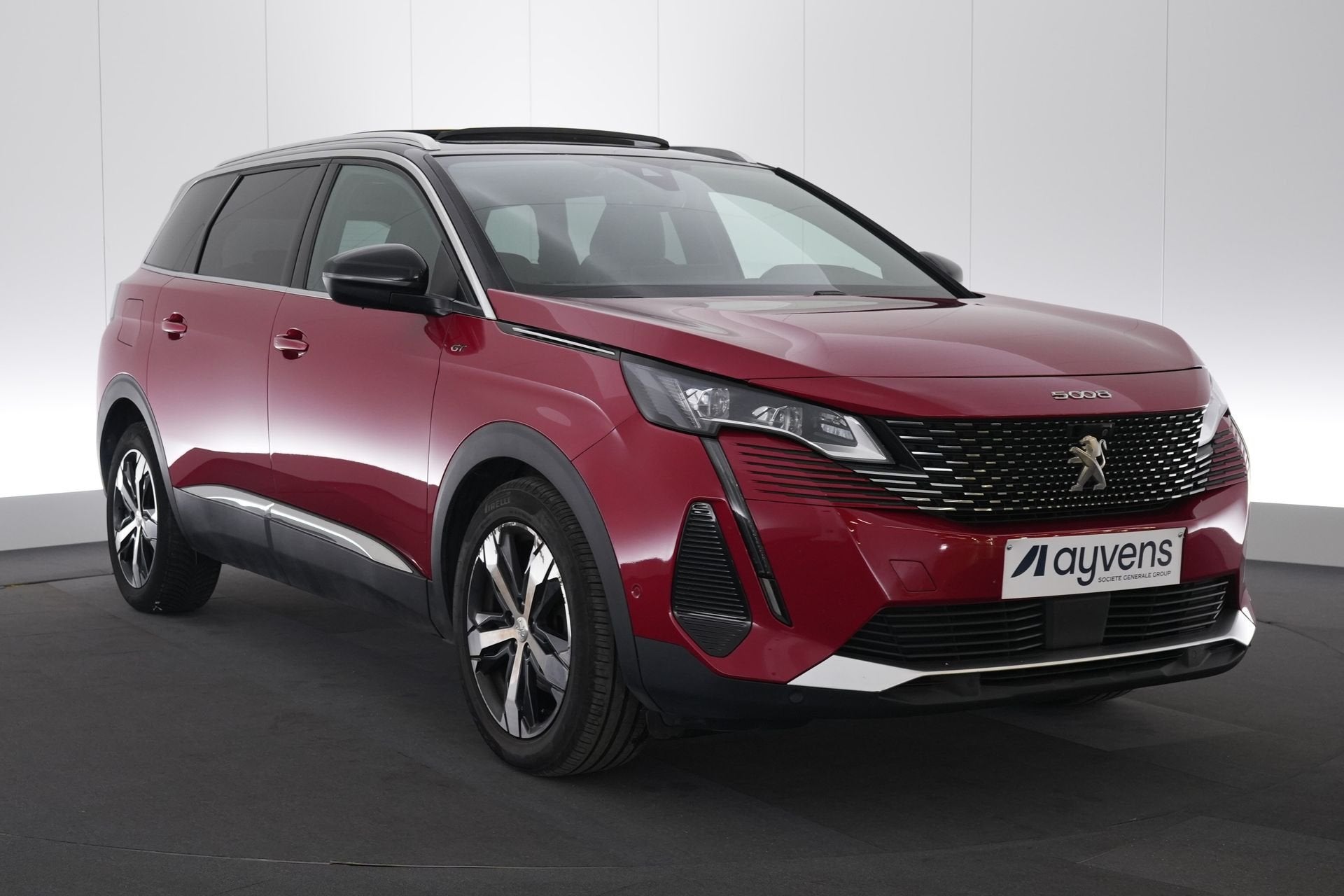 (2AFR801) PEUGEOT 5008, Rouge, Achat, Euro 6, Entreprise